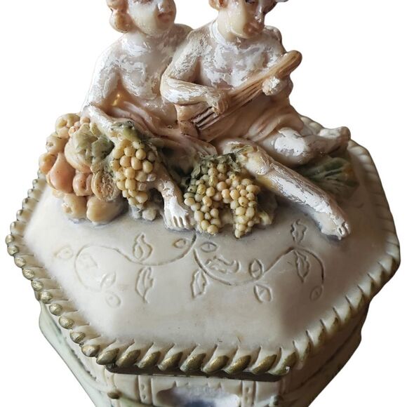 BERGER Perfume Antique Atomizer and Matching Trinket Dish - Picture 4 of 5